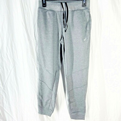 ASICS Gray Jogger Drawstring Sweatpants Size S