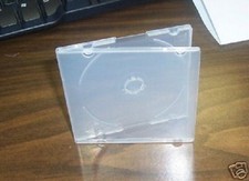 1200 3.5" MINI CD/DVD POLY CASES, NO OUTER SLEEVE - Clear - SF16