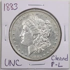 1883 $1 Morgan Silver Dollar with UNC Detail Cleaned - Proof-Like #4907