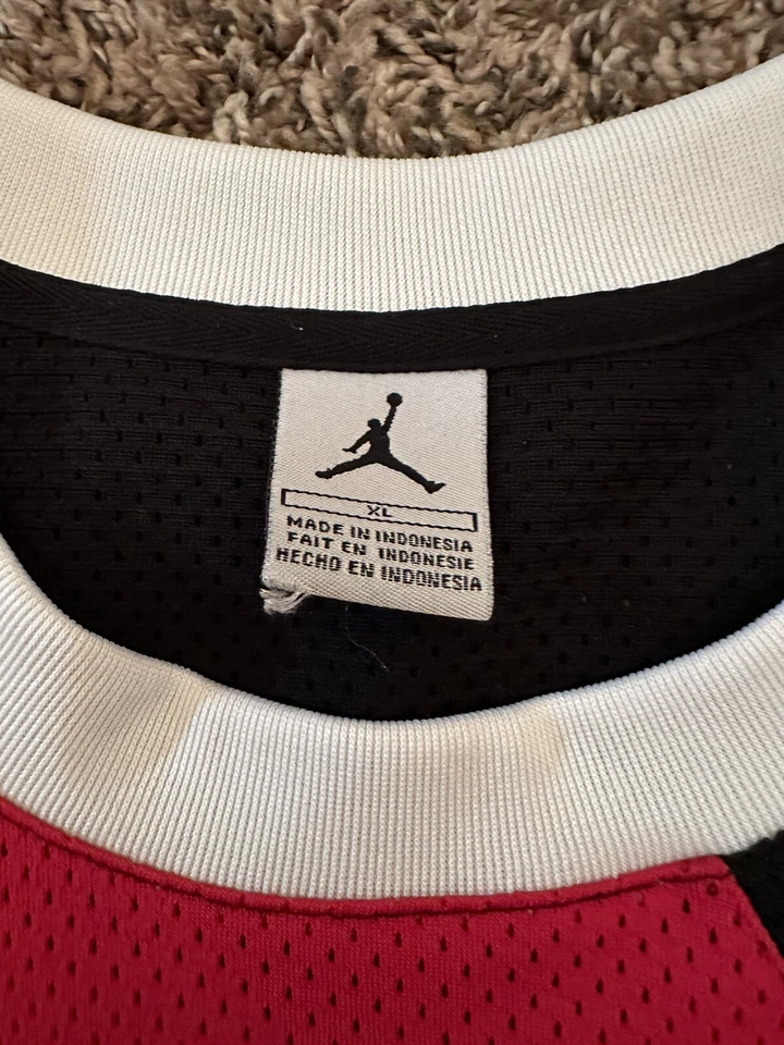Nike Air Jordan Red Polyester #23 Jersey Tank Top Youth Size XL - Image 2 of 3