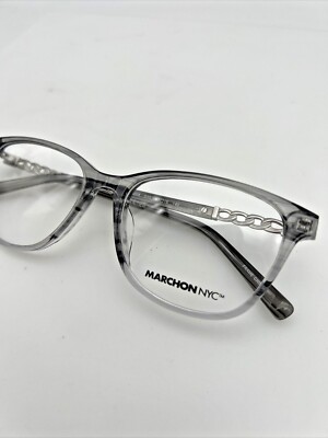 Marchon NYC M 5008 Eyeglasses 035 Grey 53mm New MARCHON NYC Women main image 3