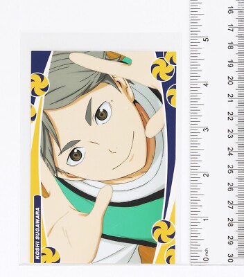 HAIKYU!! Koshi Sugawara コレクションカード多数　レア Haikyu!! Pictures Collection Card No.04 Koshi Sugawara Karasuno