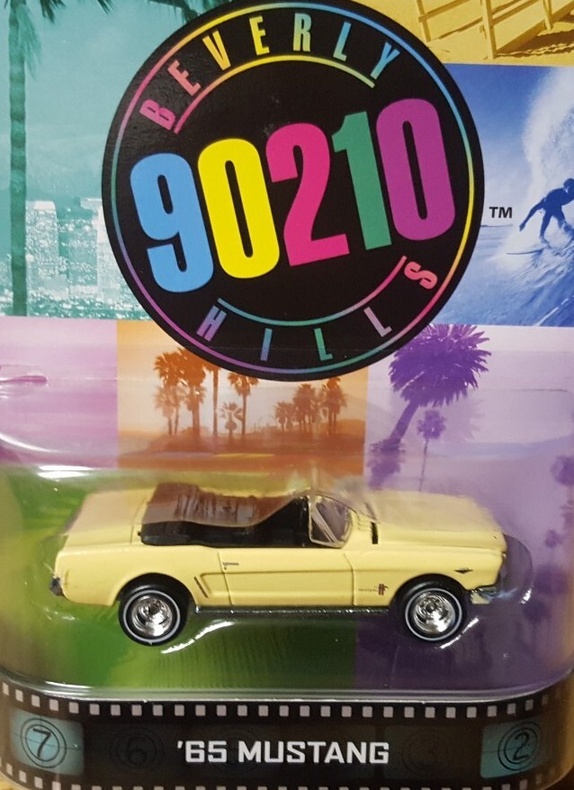 希少!　ビバリーヒルズ90210 MUSTANG 希少!Hot Wheels '65 MUSTANG 90210