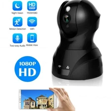 Indoor Wireless WIFI Security Camera Motion Detection Surveillance Cam 1080P GW