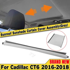 For Cadillac CT6 2016-19 2017 Sunroof Sunshade Curtain Shade Cover Assembly Gray