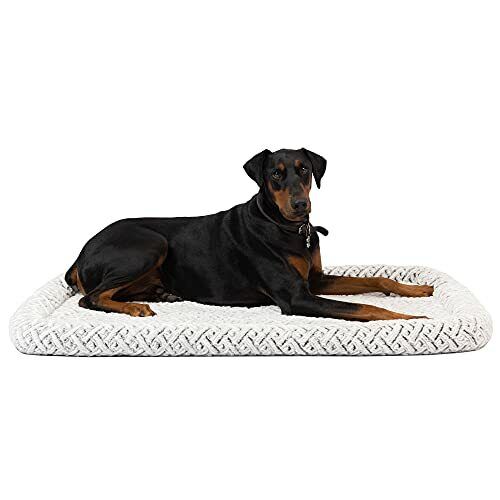 OurPets Bolster Mat Dog Bed & Crate Mat Plush & Versatile Washable Dog Bed Pe...