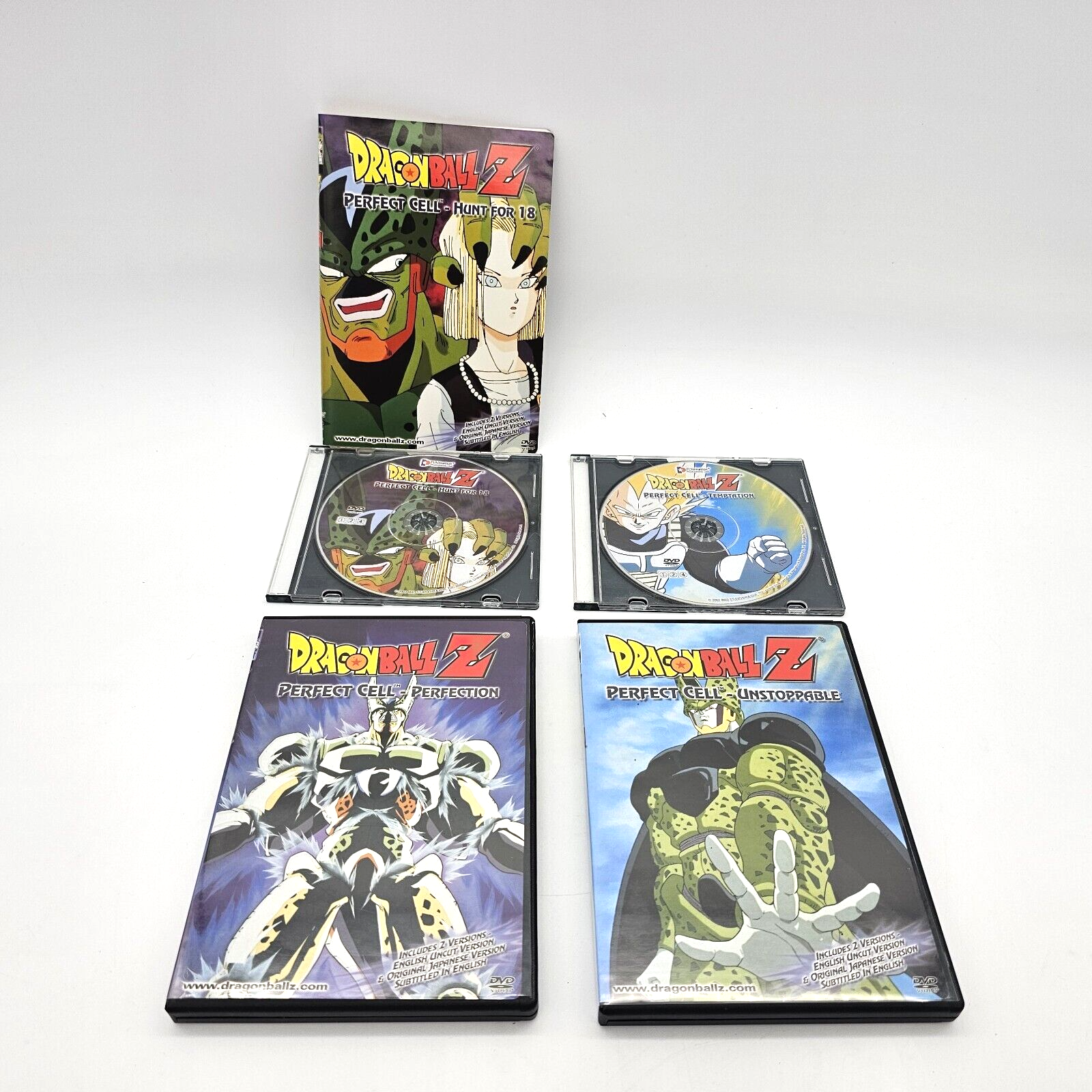 Dvd Dragon Ball Z Saga Cell Completa