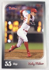 2017 Philadelphia Phillies Team Issue 2nd Edition Photo Card-Hoby Milner