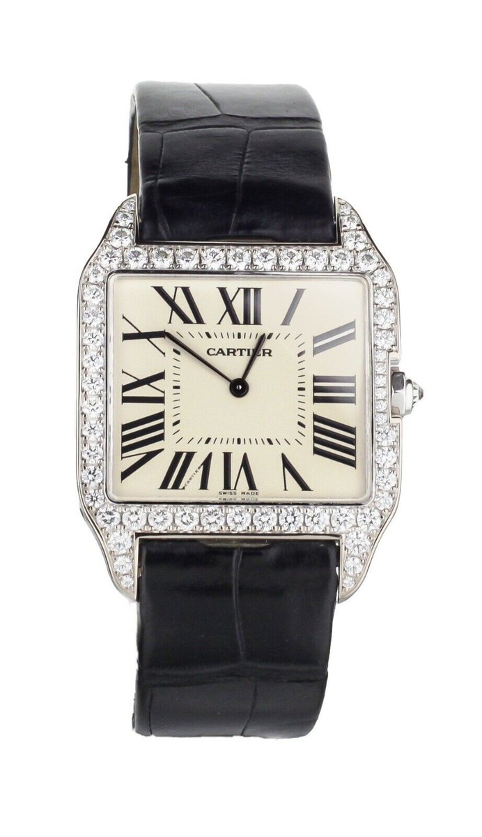 Las mejores ofertas en Cartier Santos 34 mm, White Gold