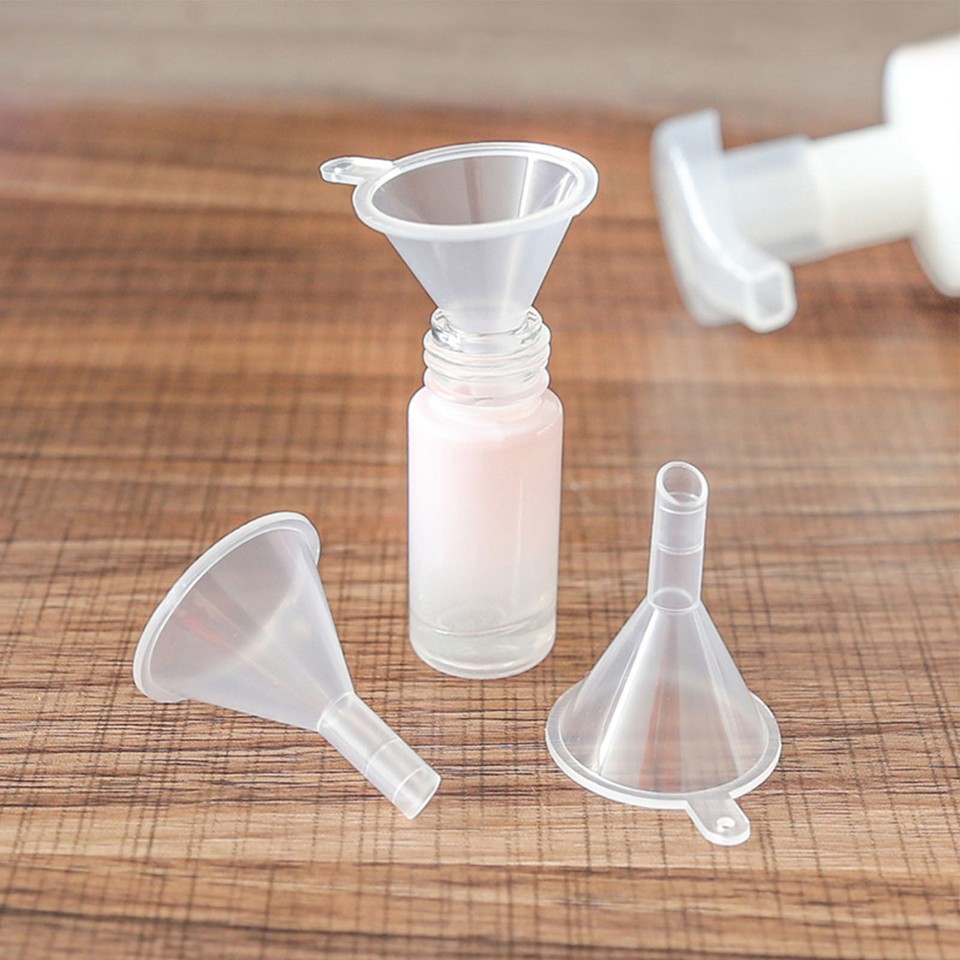 Mini Funnel Clear Wide Mouth Plastic Multi Purpose Dishwasher Safe