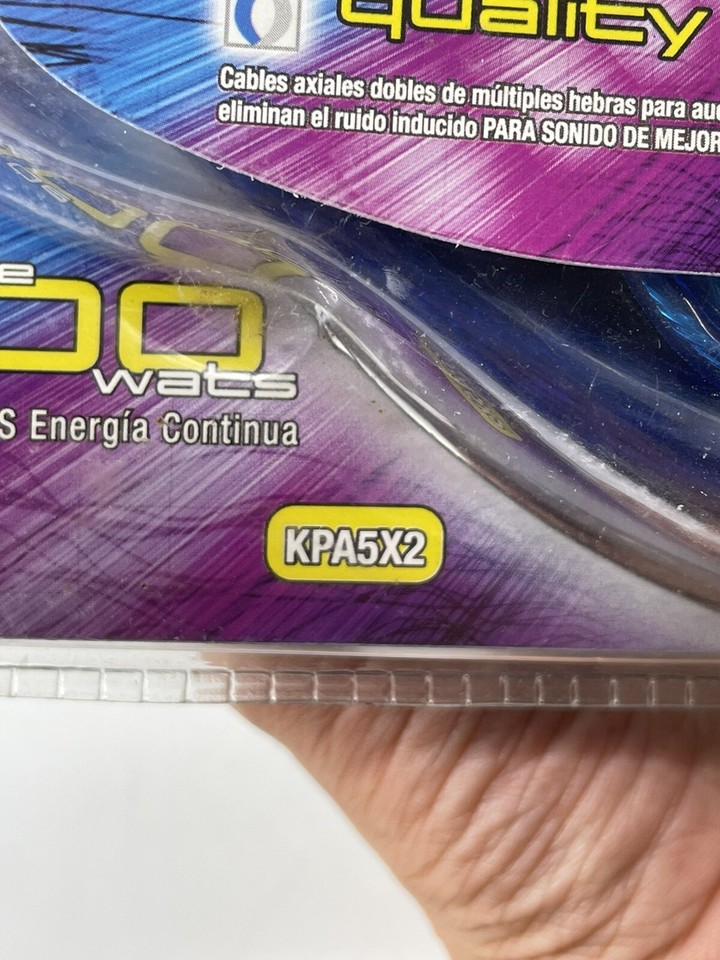 Scosche 1400 Watt Amp Wiring Kit 4 Channel Single or Dual Amps KPA5x2