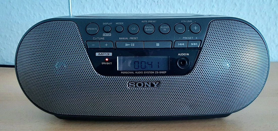 Sony ZS-S10CP Personal Audio System