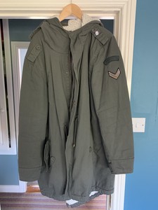 Lambretta Parka For Sale  : Lambretta Quilted Fishtail Parka (Khaki) (Reduziert).