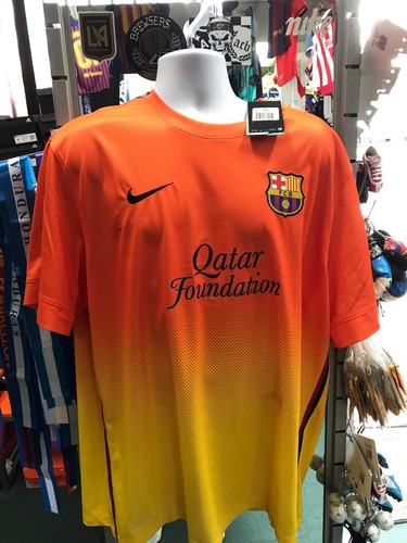 Nike FC Barcelona Away Kit Jersey 2012 
