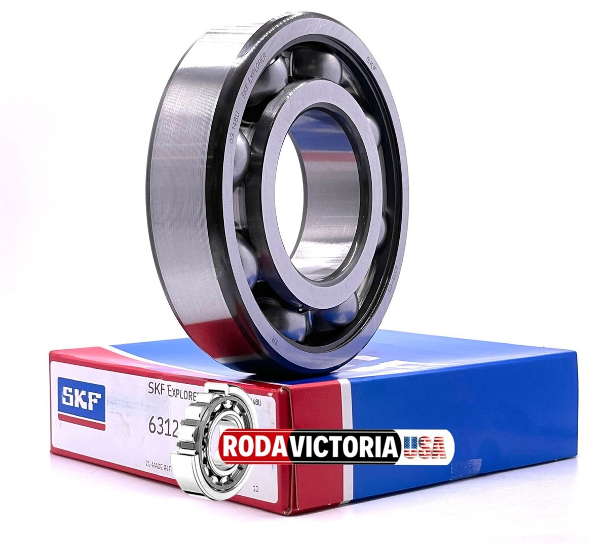 SKF 6312 DEEP GROOVE BALL BEARING, OPEN, NO SEALS 60x130x31 mm | eBay