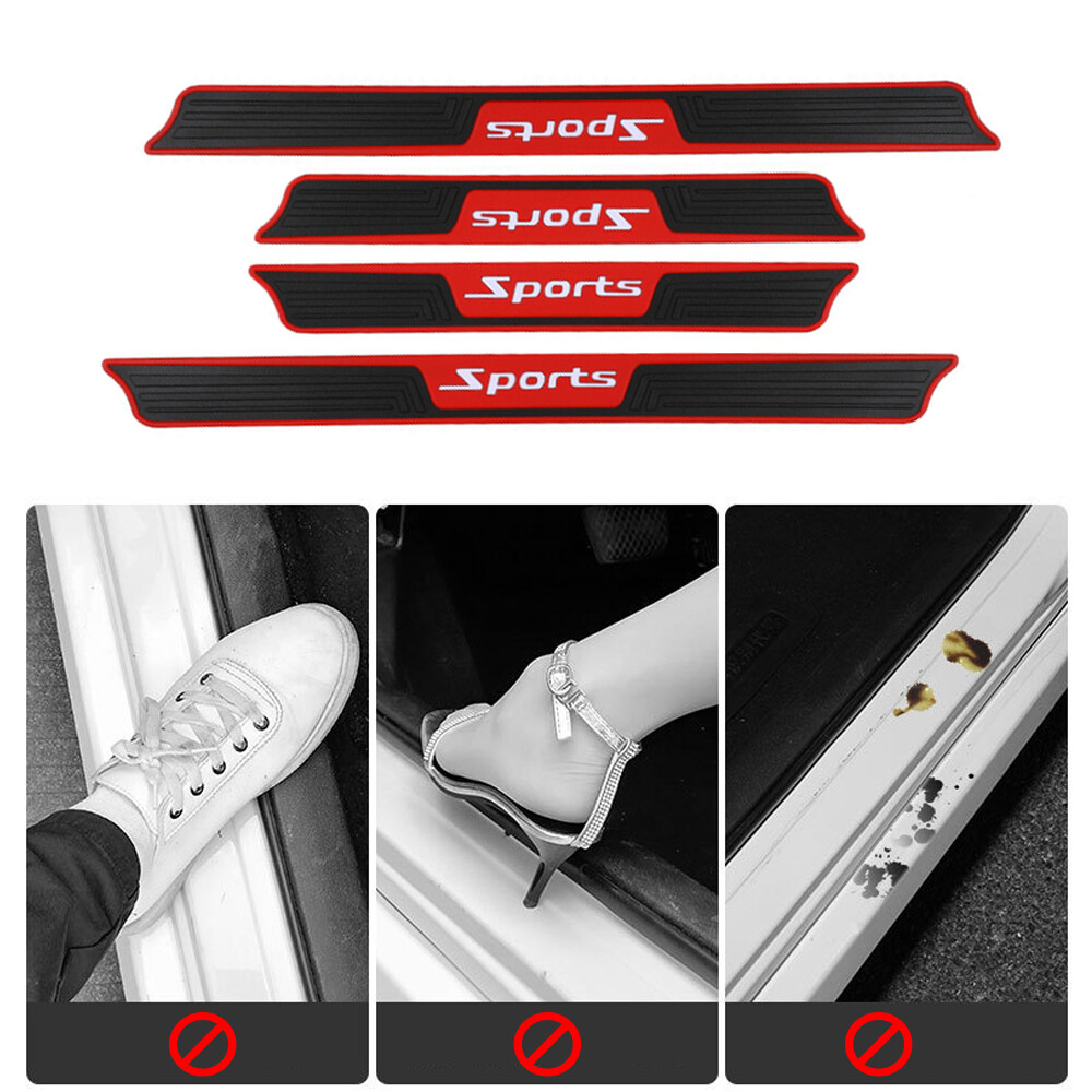 Rear Bumper Protector For Chrysler Pacifica 2017-2025 - Rubber Anti-Scratch Strip, 41" X 3.4"