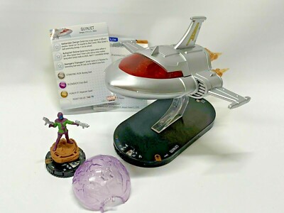 Marvel Age of Ultron Quinjet #V001, Kang The Conqueror, Thor ID Card Prize - NEW