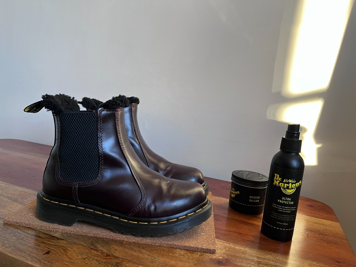 Shoe Dr Martens Chelsea Boots 36 Martens 2976 LEONORE Fur Lined