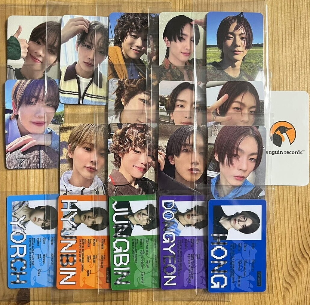 POW - 1st EP Favorite APPLEMUSIC POB PHOTO CARD YORCH HYUNBIN