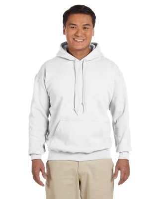 Gildan G185 Mens Long Sleeve Heavy Blend Pouch Pocket Pullover Hooded Sweatshirt