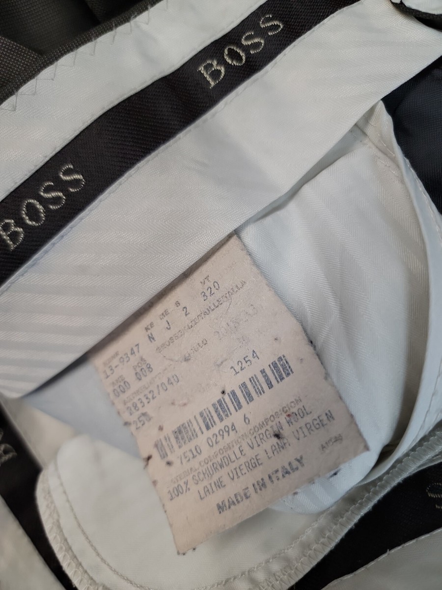 Hugo Boss ~ Angelico Italian Wool Trousers Mens Brown Pants Slacks Waist 34" #C7 View 6