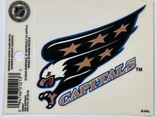 Washington Capitals NHL Hockey Reusable Static Cling Window Decal Sticker 