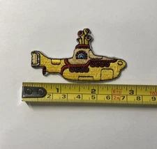 The Beatles Yellow Submarine Embroidered Iron/sew On Patch rock band Badges
