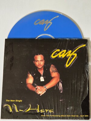 CAZ N-HERE PROMO CD 2002 GLASSHOUSE RECORDS RAS KASS RAP HIPHOP