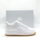 *NEW* MEN Nike Air Force 1 '07 Low White / Gum Light Brown  (DJ2739 100) ?