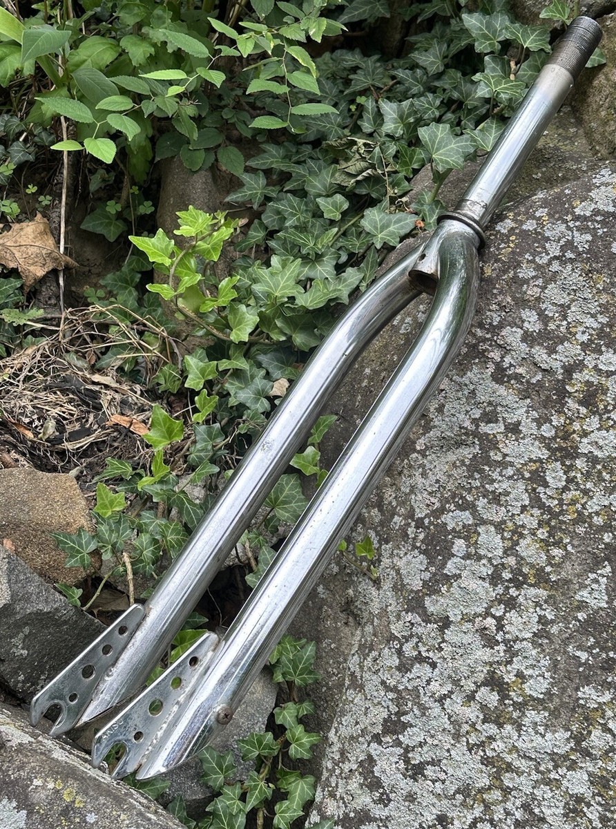 Vintage 1983 AKISU Old School BMX Chrome 26” CRUISER Fork