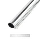 79inch Bright Silver Film RC Plane Covering Iron-On Heat Shrinking Skin 60*200cm