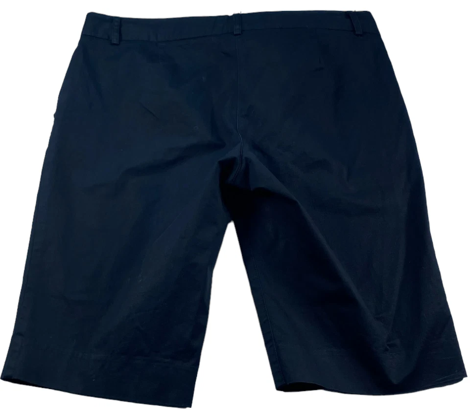 Daisy Fuents Bermuda Shorts Womens size 8 Black Stretch Casual - Image 2 of 4