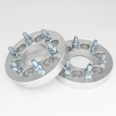 2 Wheel Adapters Spacers ¦ 5x135 To 6x5.5 ¦ 2 Thick ¦ 5 Lug To 6 Lug M14x1. 5