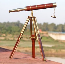 18 Inch Handmade Telescope With Wooden Tripod Stand Best Gift For Christmas