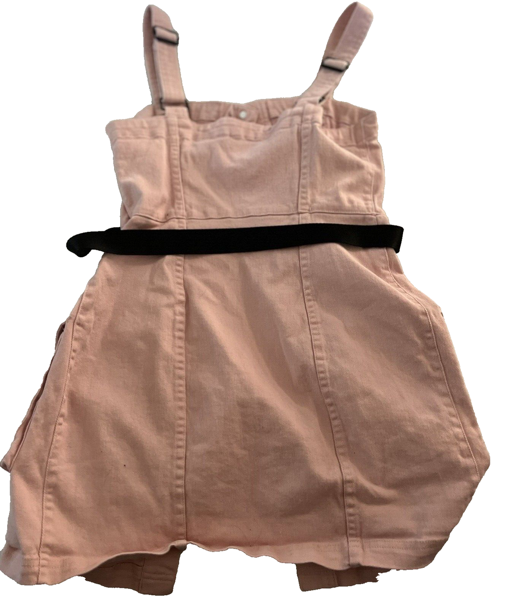 h and m overall dress Lula Pink Floral Midi Dress main image 0