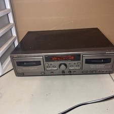 JVC TD-W317 Double Cassette Deck Player Recorder Dolby NR HX Pro TESTED