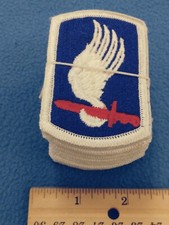 BUNDLE OF 20 - VIETNAM ERA 173RD AIRBORNE BRIGADE COLOR PATCHES - NEW 4/67