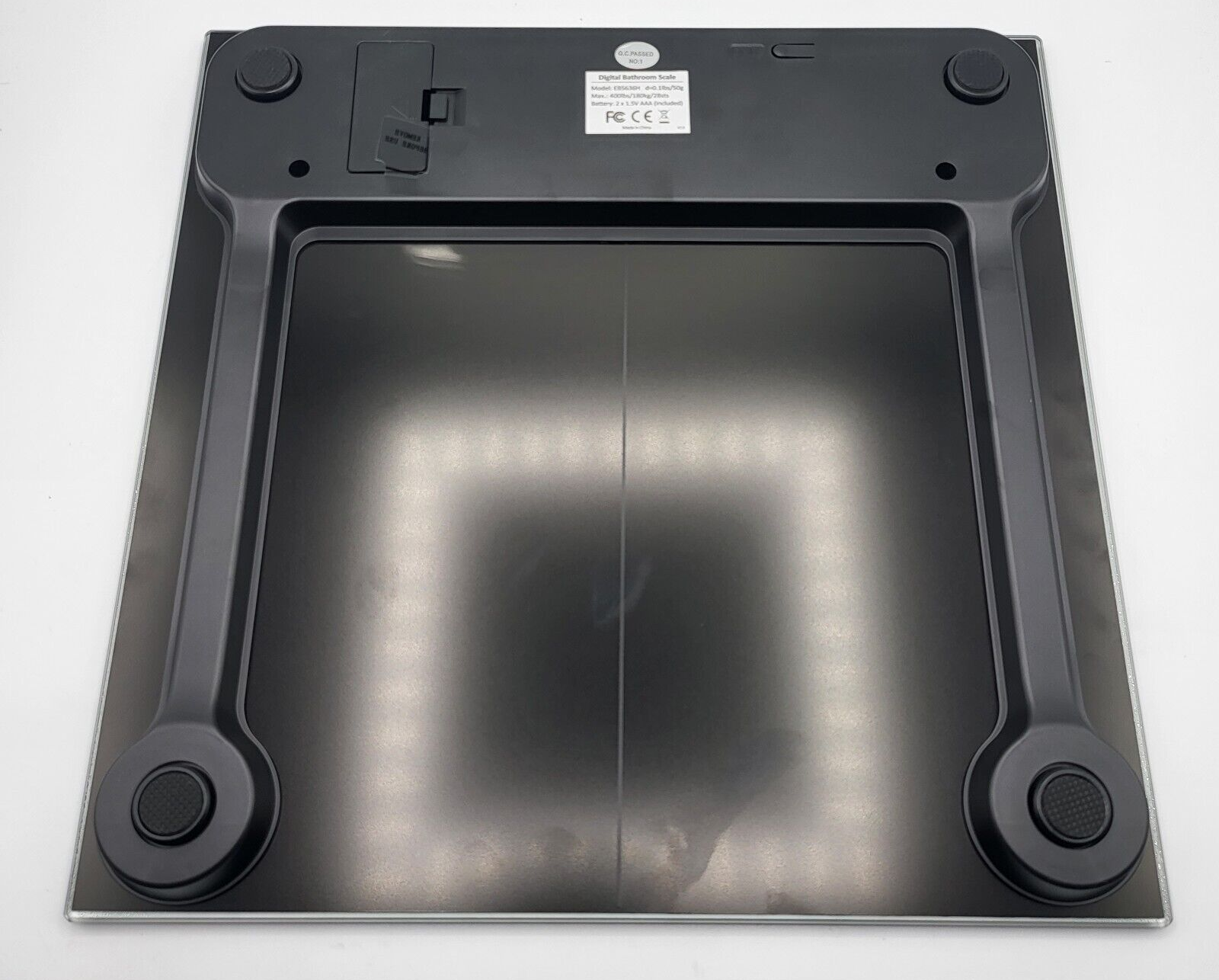 Letsfit Digital Body Weight Bathroom Glass Scale Step On Technology