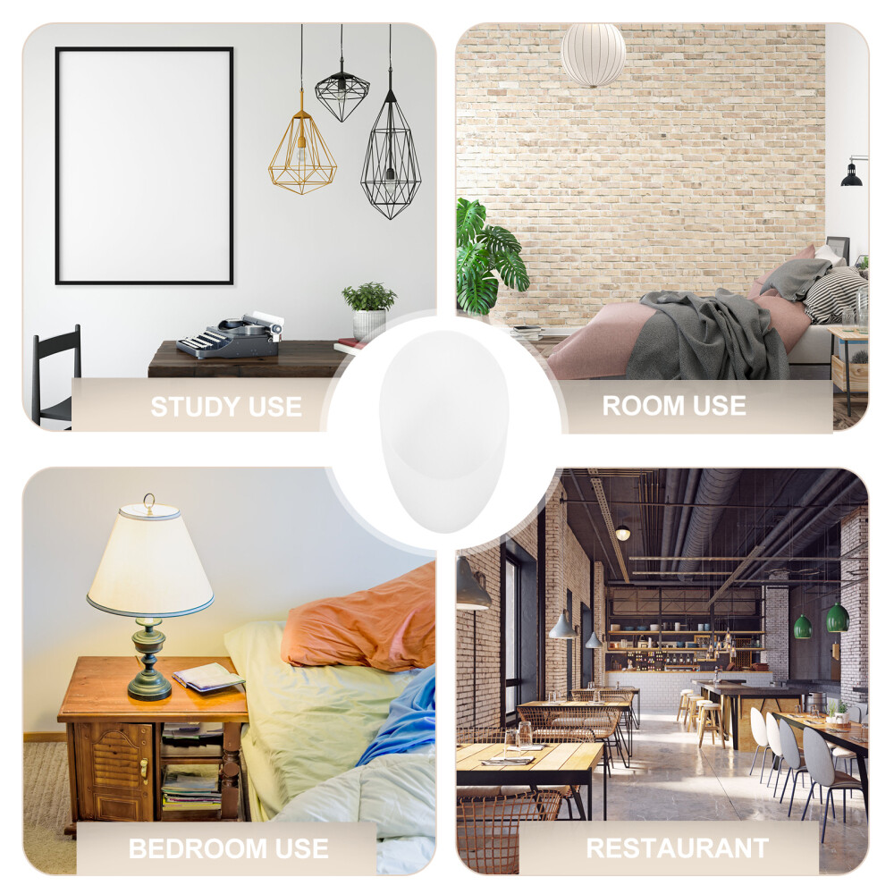 6pcs replacement glass wall light shades inclined lampshade Table Lamp