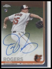 #RA-JR Josh Rogers 2019 Topps Chrome Rookie Autographs