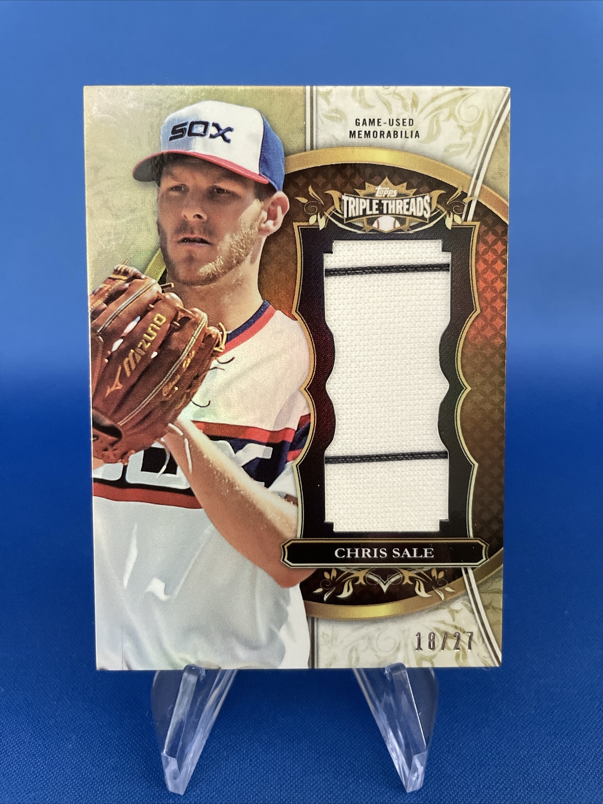 GAME USED BASEBALL CARDS TRIPLES