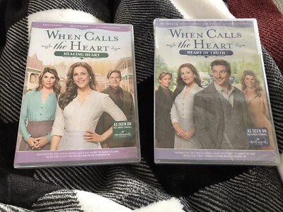 2 When Calls the Heart Dvds- Healing Heart & Heart Of Truth - Brand New 