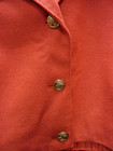 CAROL HORN WORKSHOP WOOL SALMON CROPPED JACKET SIZE M — photo 5