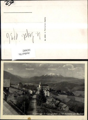 163682,St Corona b. Kirchberg a. Wechsel 1936