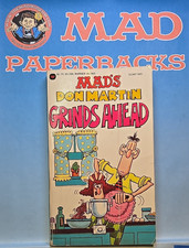 MAD Magazine Paperback Book: DON MARTIN GRINDS AHEAD 1981 Warner 1st Print VGFN-