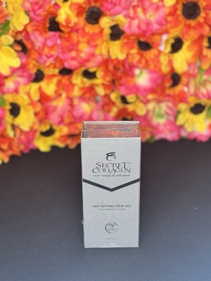 Secret Collagen Age Defying Grape Stem Cell Lifting Facial & Neck Cream, New NIB