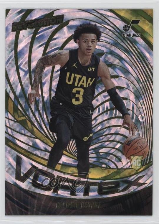 2023-24 Panini Revolution Vortex Fractal Keyonte George #20 Rookie RC 07mp