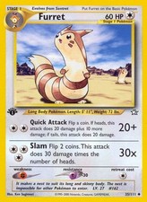 Furret 1st Edition Uncommon Neo Genesis 35/111 NM