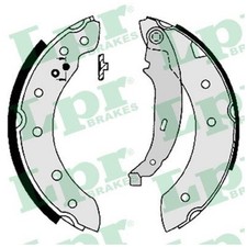 Bremsbackensatz hinten für Peugeot 106 2 1A 206 2A/C CC 2D SW 2E/K 206+ | 24164