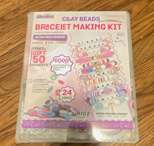 Gionlion Clay Beads Bracelet Making Kit for DIY Bracelet Jewelry Making